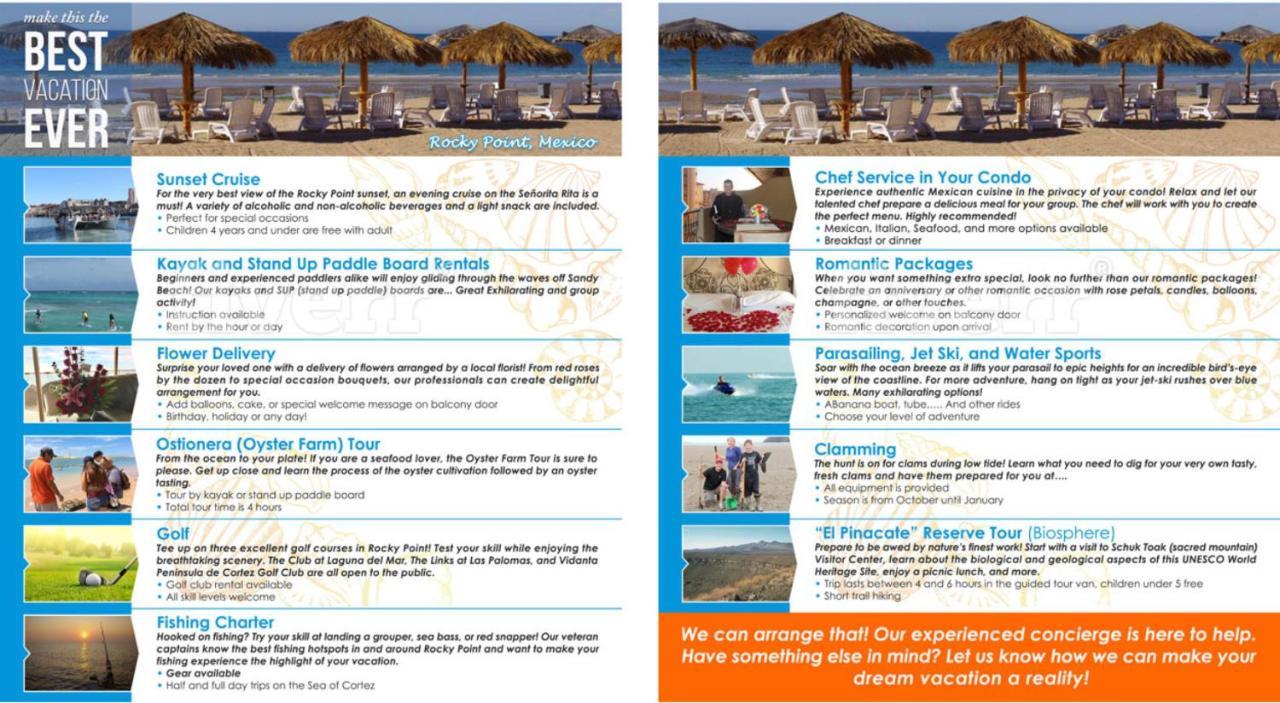 Sonoran Sea Resort Beachfront Condo E203 Puerto Peñasco エクステリア 写真